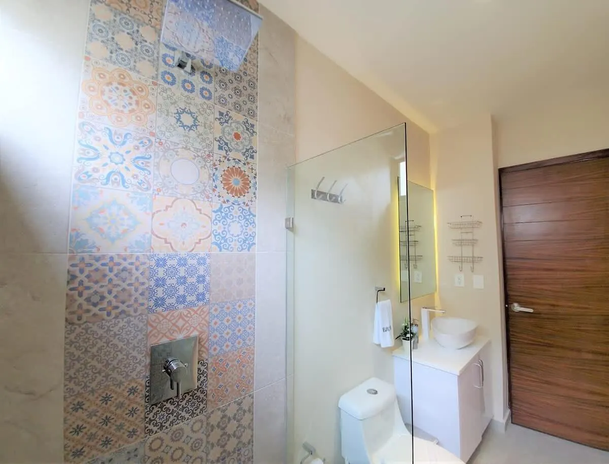 Apartmán Tulum Private Jungle Cool Pool At Dk Tulum Dk 500 Mbps Wi-Fi 3 Bikes King Bed Mexiko