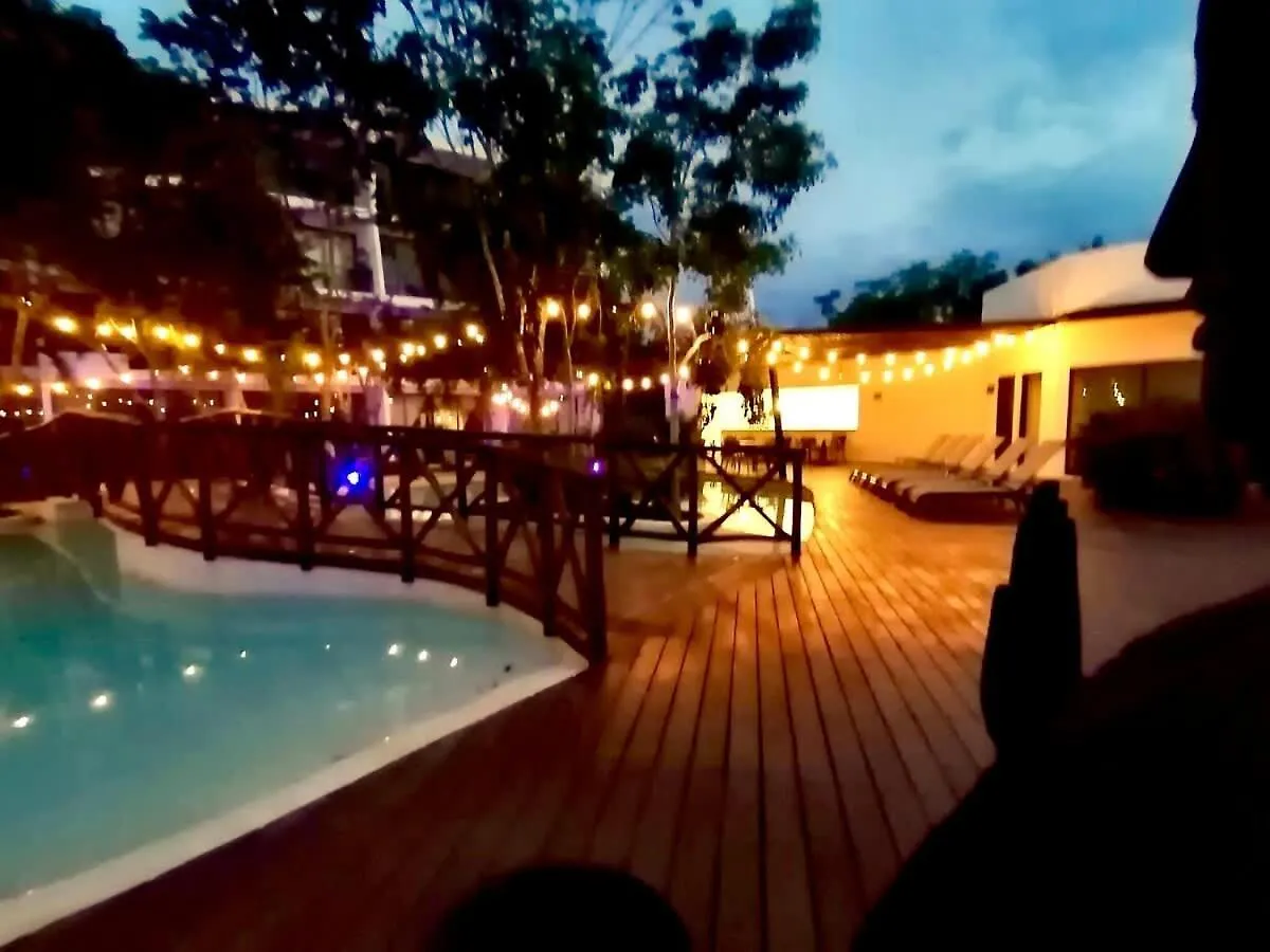 Apartmán Tulum Private Jungle Cool Pool At Dk Tulum Dk 500 Mbps Wi-Fi 3 Bikes King Bed