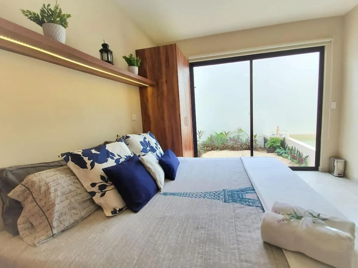 Apartmán Tulum Private Jungle Cool Pool At Dk Tulum Dk 500 Mbps Wi-Fi 3 Bikes King Bed Mexiko