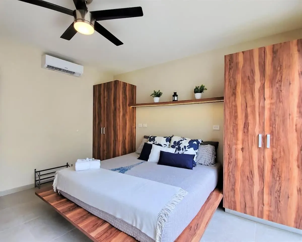 Apartmán Tulum Private Jungle Cool Pool At Dk Tulum Dk 500 Mbps Wi-Fi 3 Bikes King Bed Mexiko