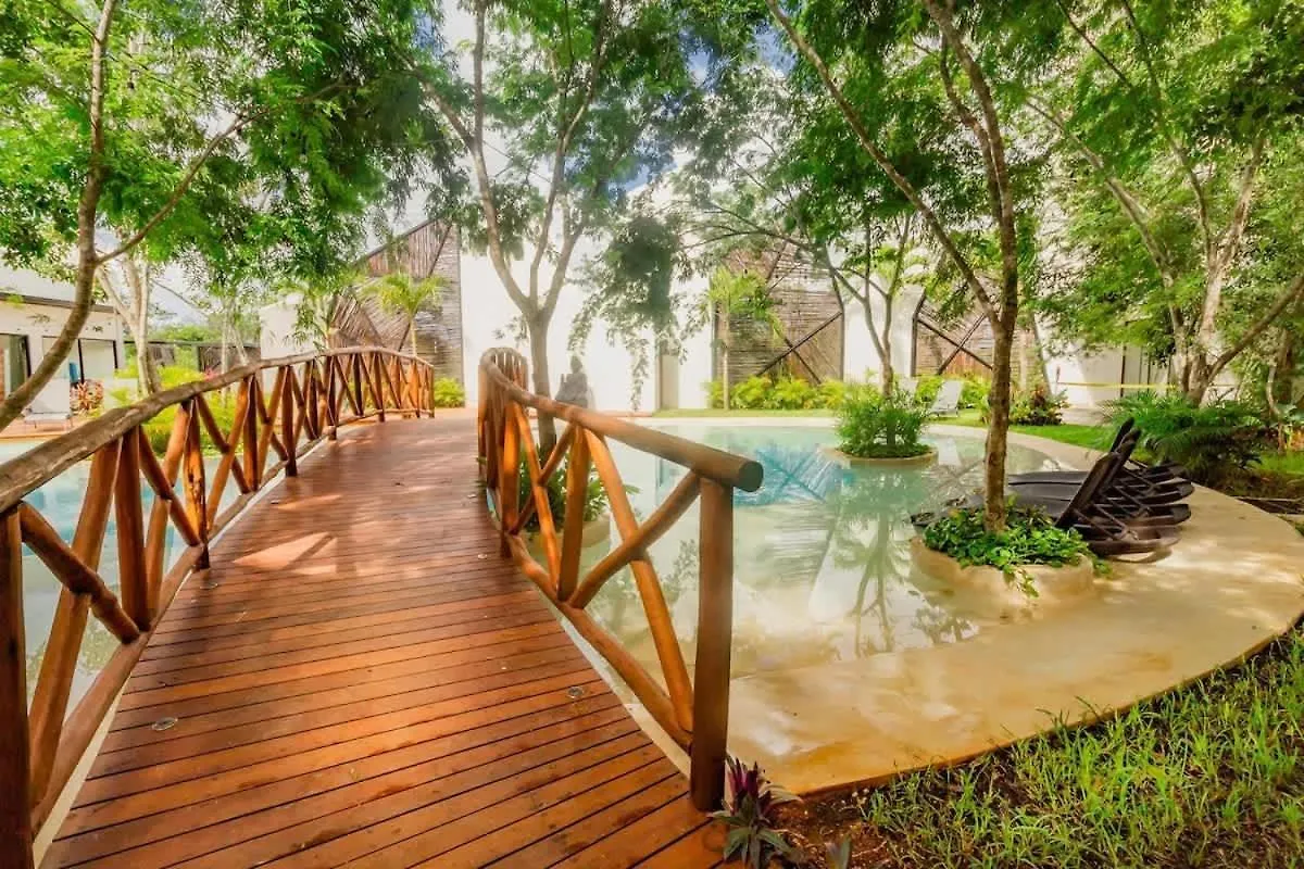 Apartmán Tulum Private Jungle Cool Pool At Dk Tulum Dk 500 Mbps Wi-Fi 3 Bikes King Bed 0*,